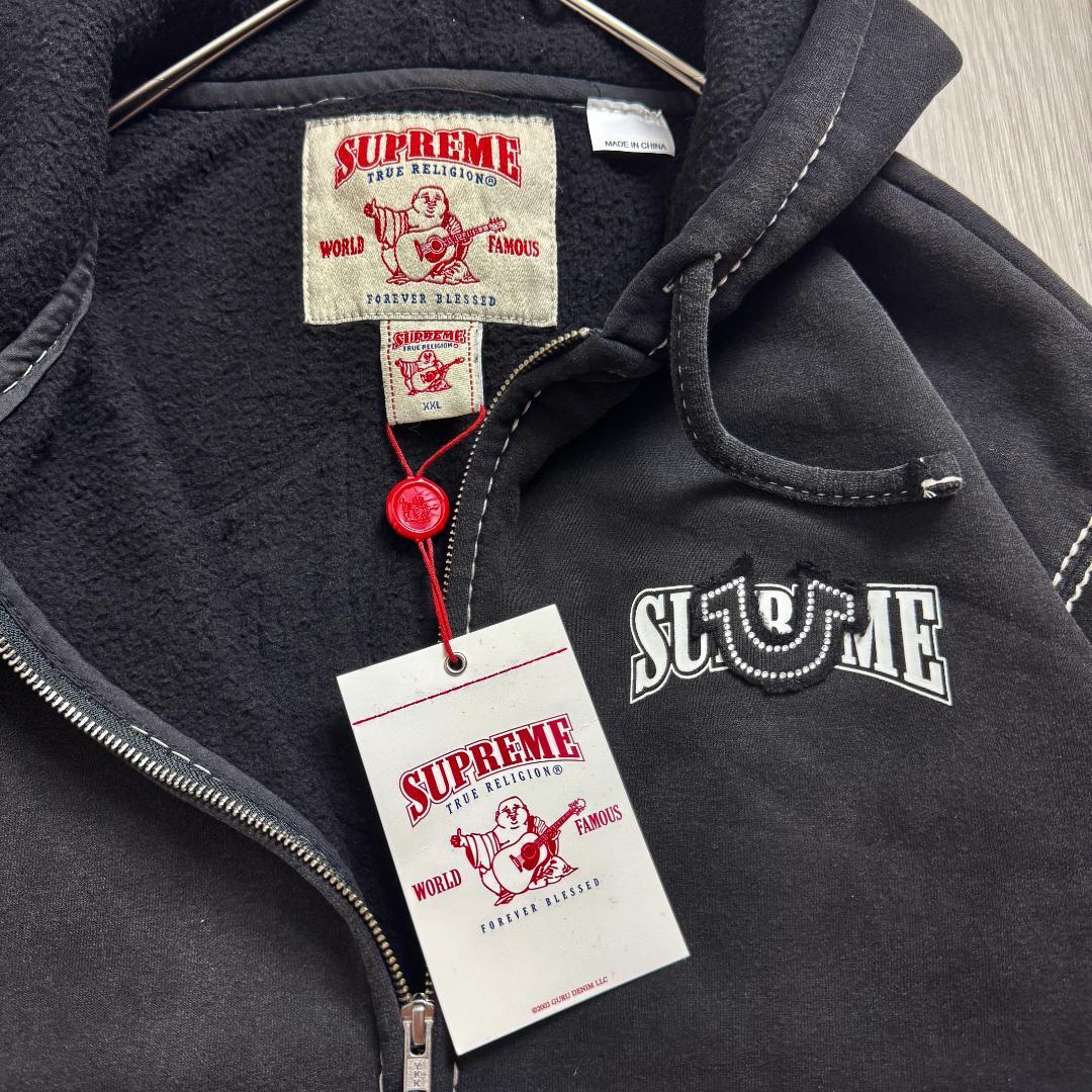 【新品☆超レア☆トゥルーレリジョン☆入手困難】シュプリーム フルジップパーカー