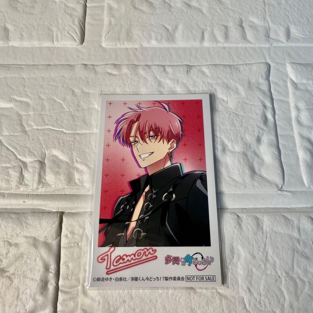 新品 多聞くん今どっち!? CD「F/ACE OFF」アニメイト特典 ミニフォト