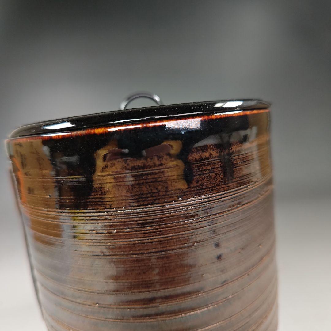 イ606 水指『桶谷定一作』『高取手 水指 共箱』茶道具 - メルカリ