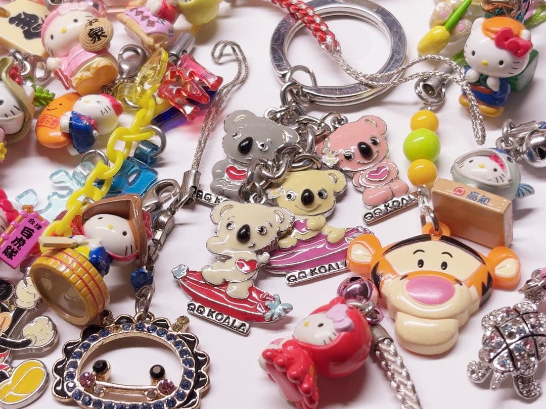 平成女児 キティちゃん マスコット キーホルダー まとめ売り