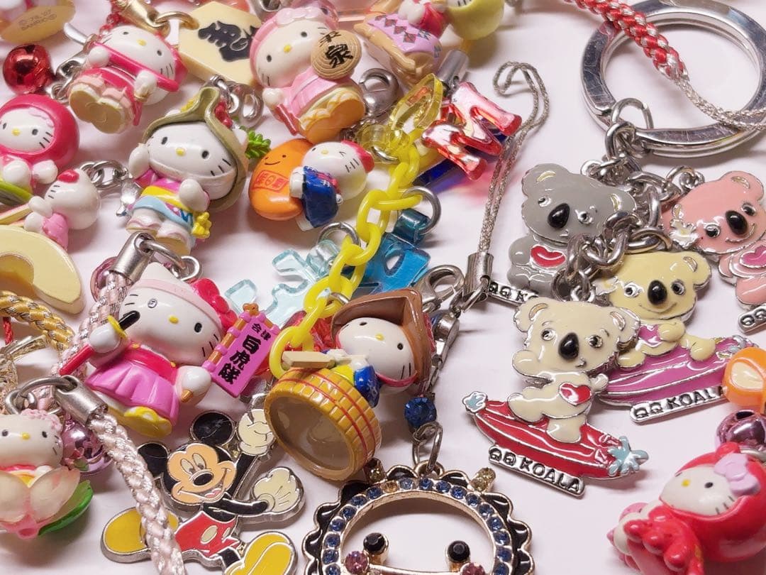 平成女児 キティちゃん マスコット キーホルダー まとめ売り