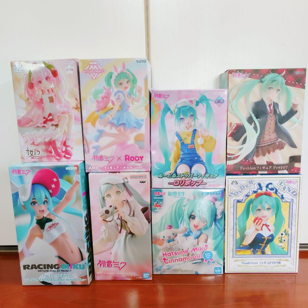 初音ミク プライズフィギュア まとめ売り