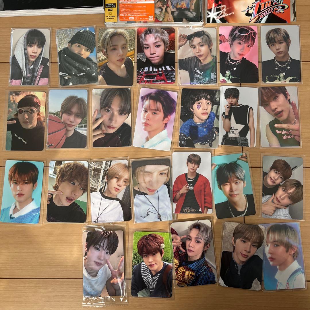 RIIZE 公式グッズ アルバム トレカまとめ売り Shotaro ショウタロウ