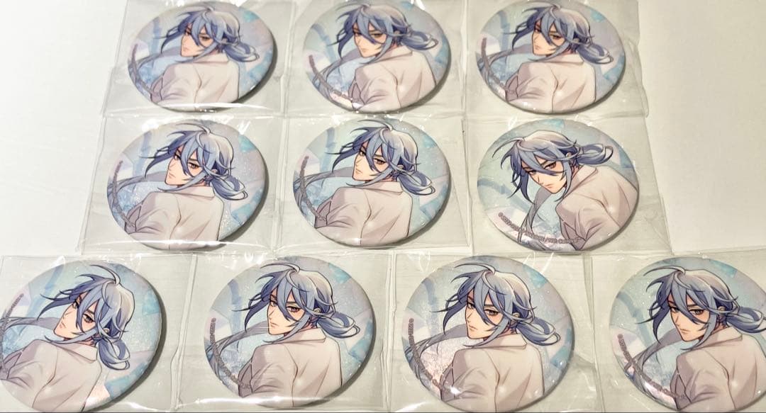 【NU:カーニバル】エドモンド　10個セット　ぬカニ　台湾　原画展　缶バッジ