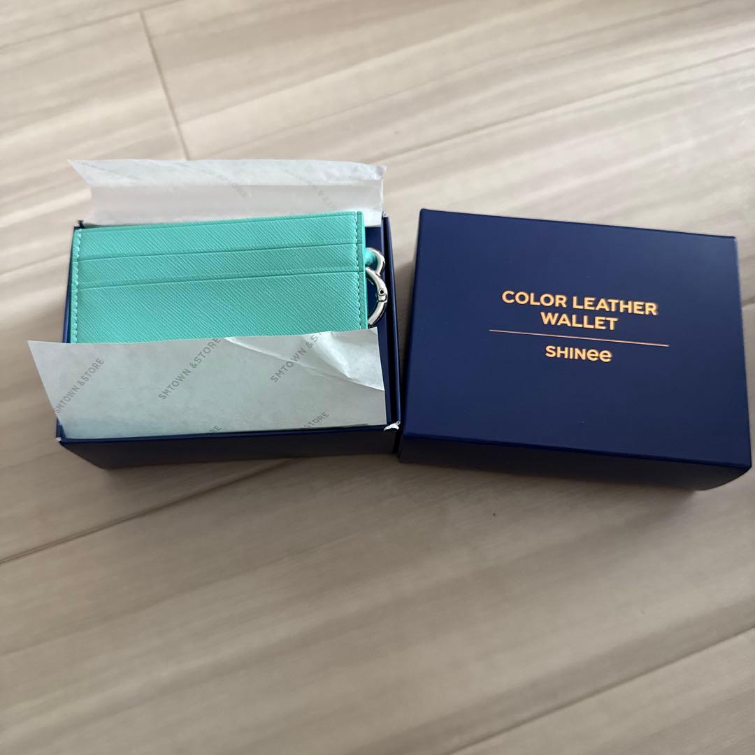 SHINee 韓国 公式グッズ レザーカラーウォレット アンブレラ 傘