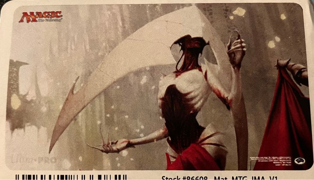 MTG】新品プレイマット 大修道士、エリシュノーン 2017年 箱傷みあり