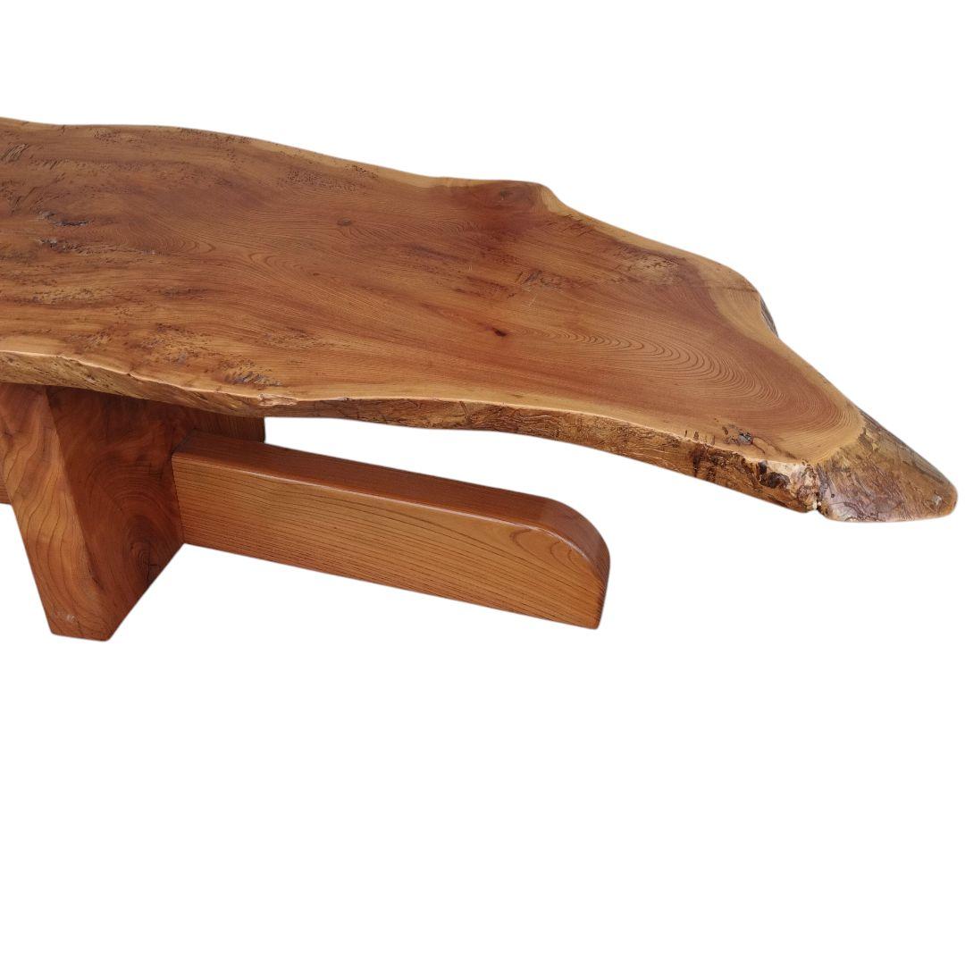 一枚板 無垢材 テーブルベンチ 長椅子 チェア 昭和レトロ