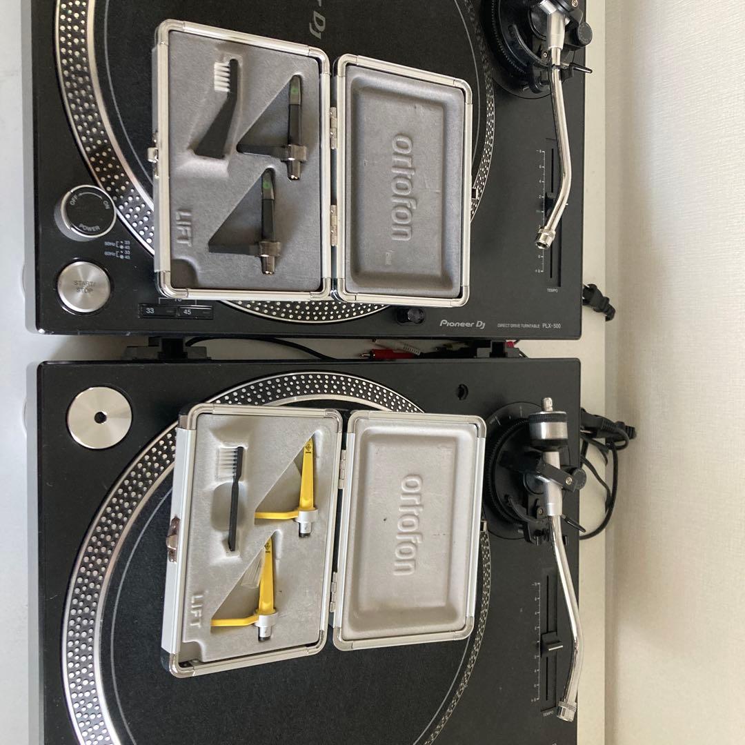 Pioneer DJ PLX-500 (スピーカー、レコード針付き) Pioneer DJ PLX-500&モニタースピーカーのセットを検証してみた