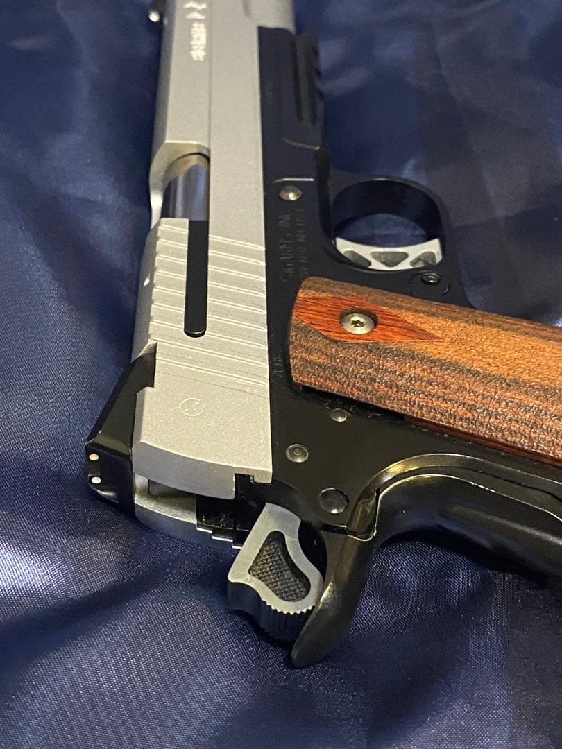 ウエスタンアームズ WA SCW SIG GSR ガスブロ実ウッドグリップ付き