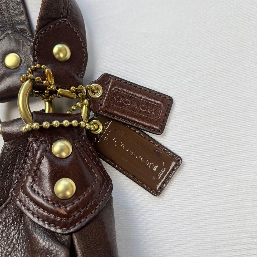 COACH コーチ マディソン マギー レザー ワンショルダーバッグ 14336