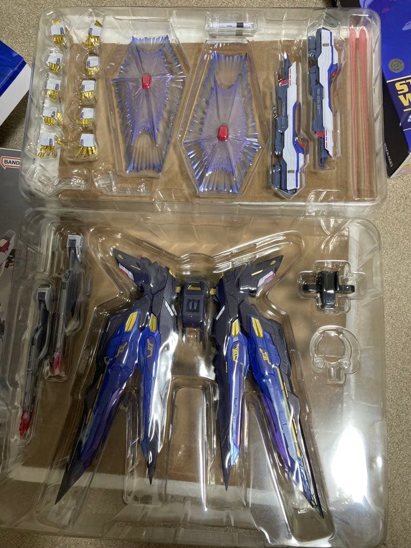 L BUILD ストライクフリーダムガンダム ￼￼光の翼付き