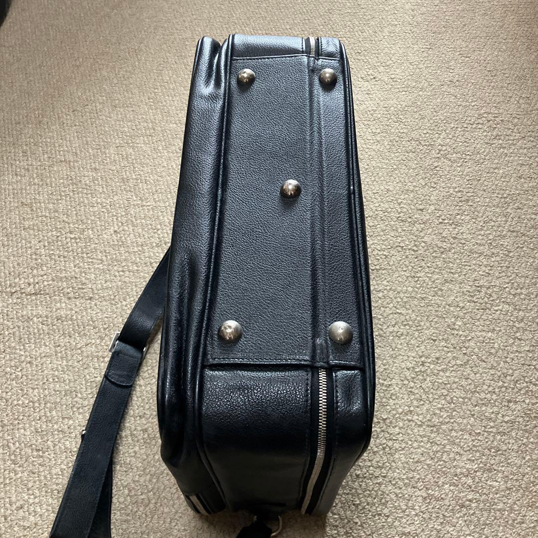 プラハFeragamoフェラガモ(本革)トラベルバッグ 黒