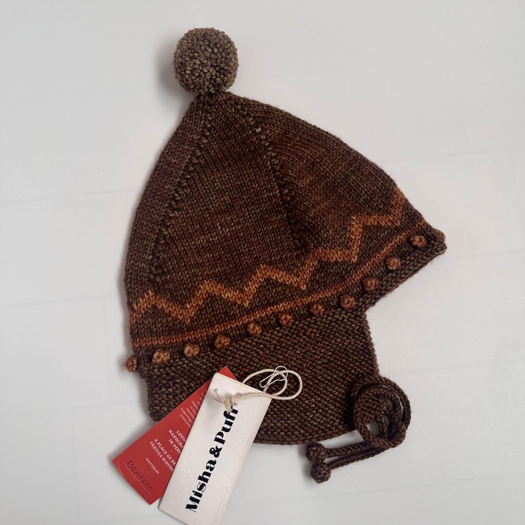 Misha & Puff♡zigzag pointy peak hat