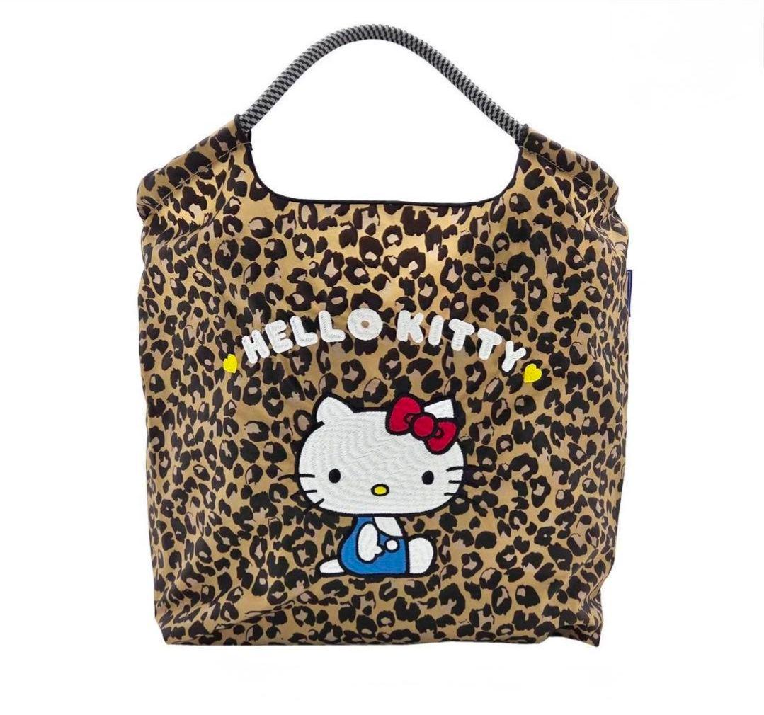 完売品❣️新品・未使用　ボール＆チェーン　70’S ハローキティ　レオパードM Ball＆Chain（ボールアンドチェーン） 正規品 限定 バッグ エコバッグ