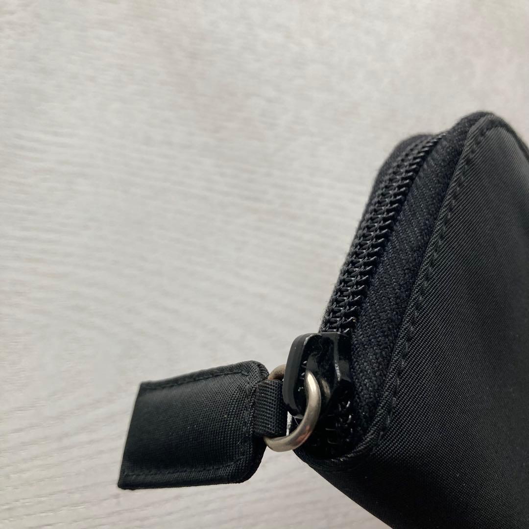 ＊Ｎ＊PRADA プラダ ナイロン ラウンドファスナー ケース