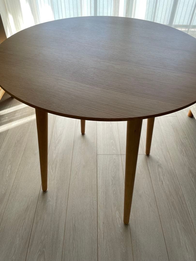 ビスコットセミオーダー70センチダイニング丸テーブル