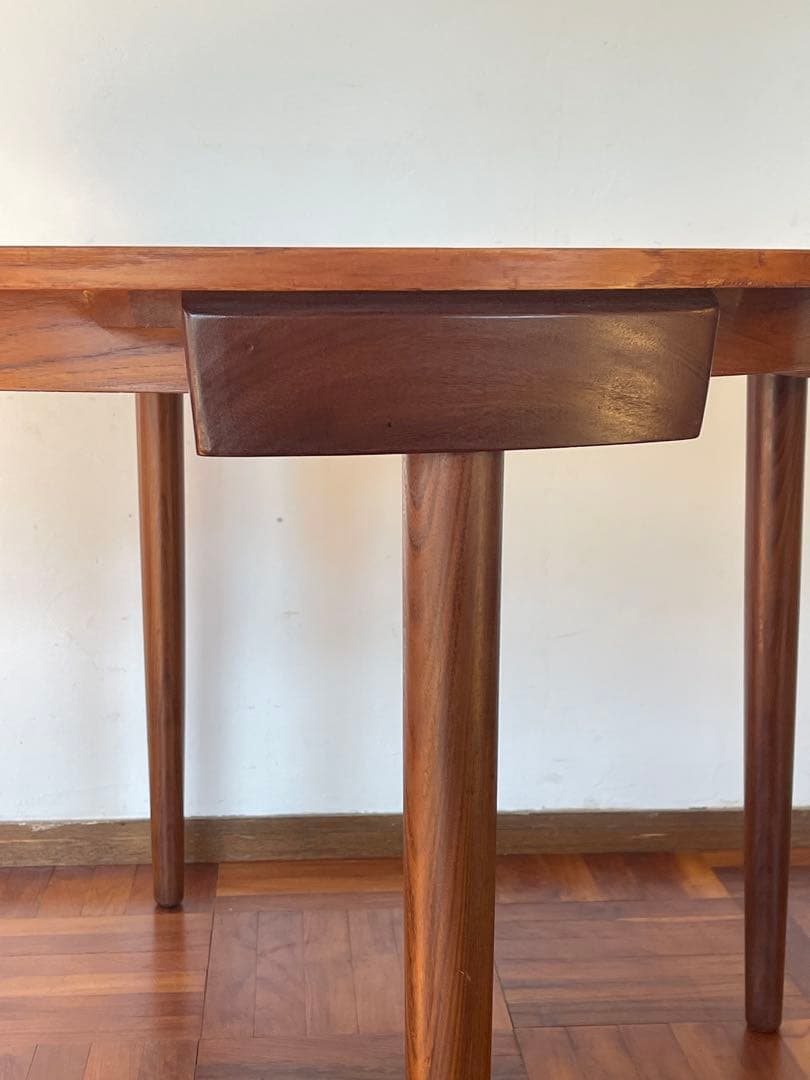 北欧 デンマーク ヴィンテージ ハンスオルセン ラウンド ダイニング テーブル