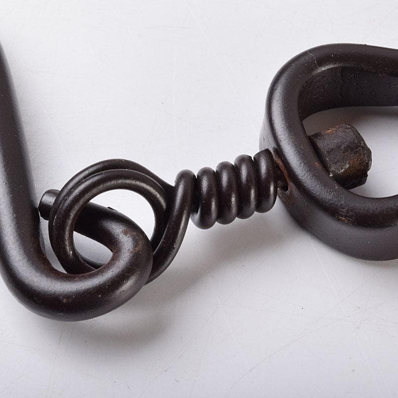 金工師 木村清五郎造 鉄製 さび色 板鎖 共箱 V R9288 - メルカリ