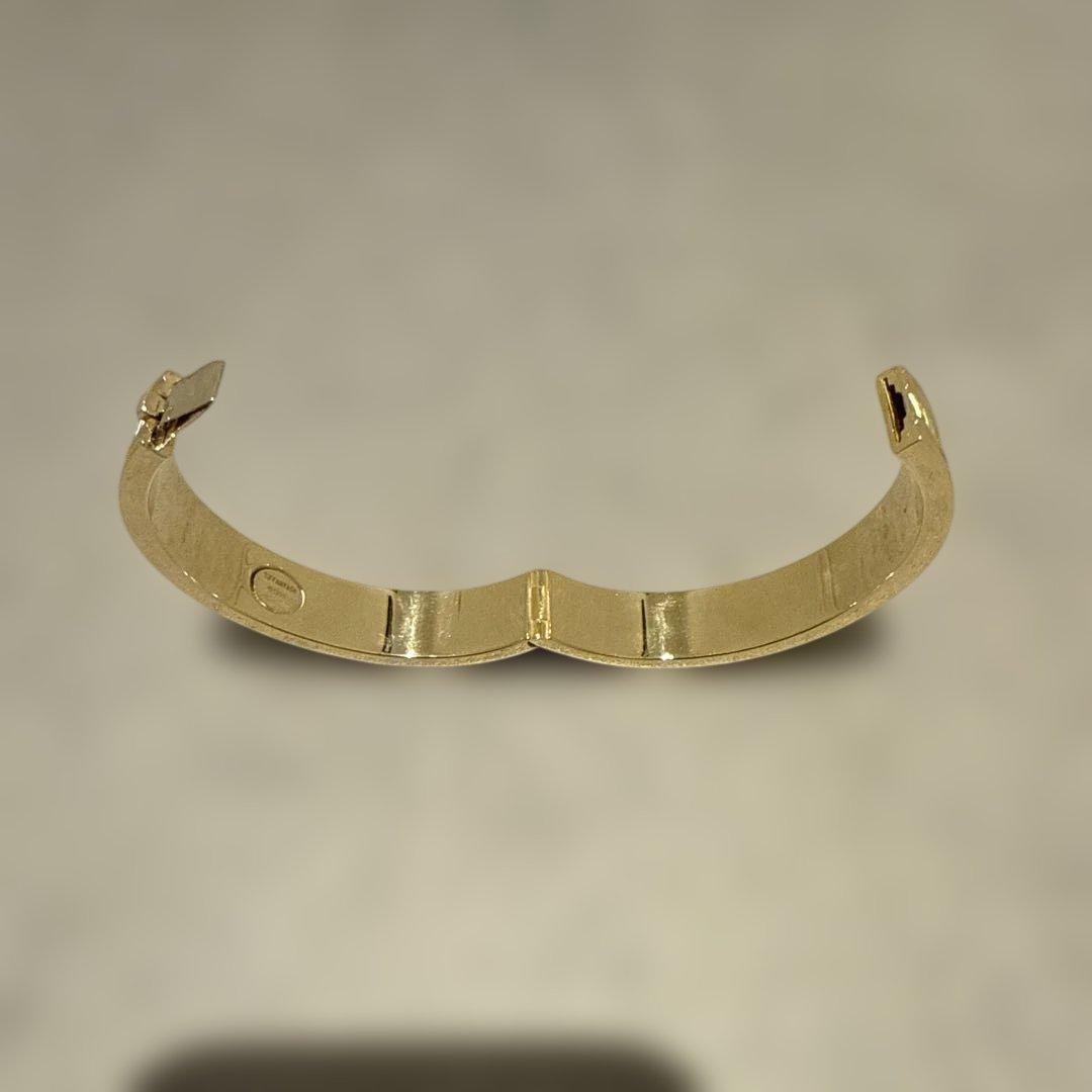 【廃盤レア・極美品】ティファニー 金無垢 YG アトラス ブレスレット幻級