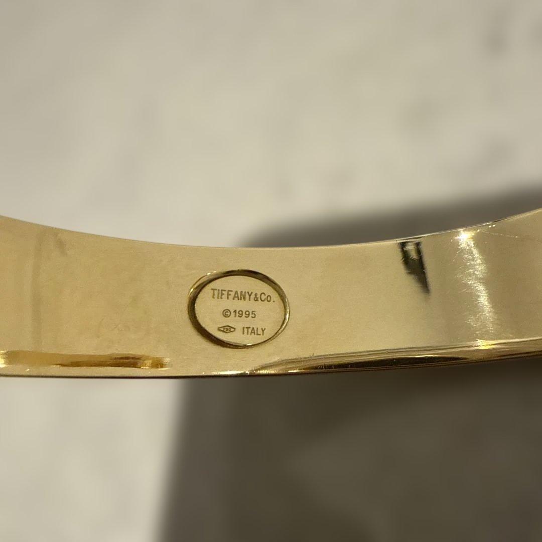 【廃盤レア・極美品】ティファニー 金無垢 YG アトラス ブレスレット幻級