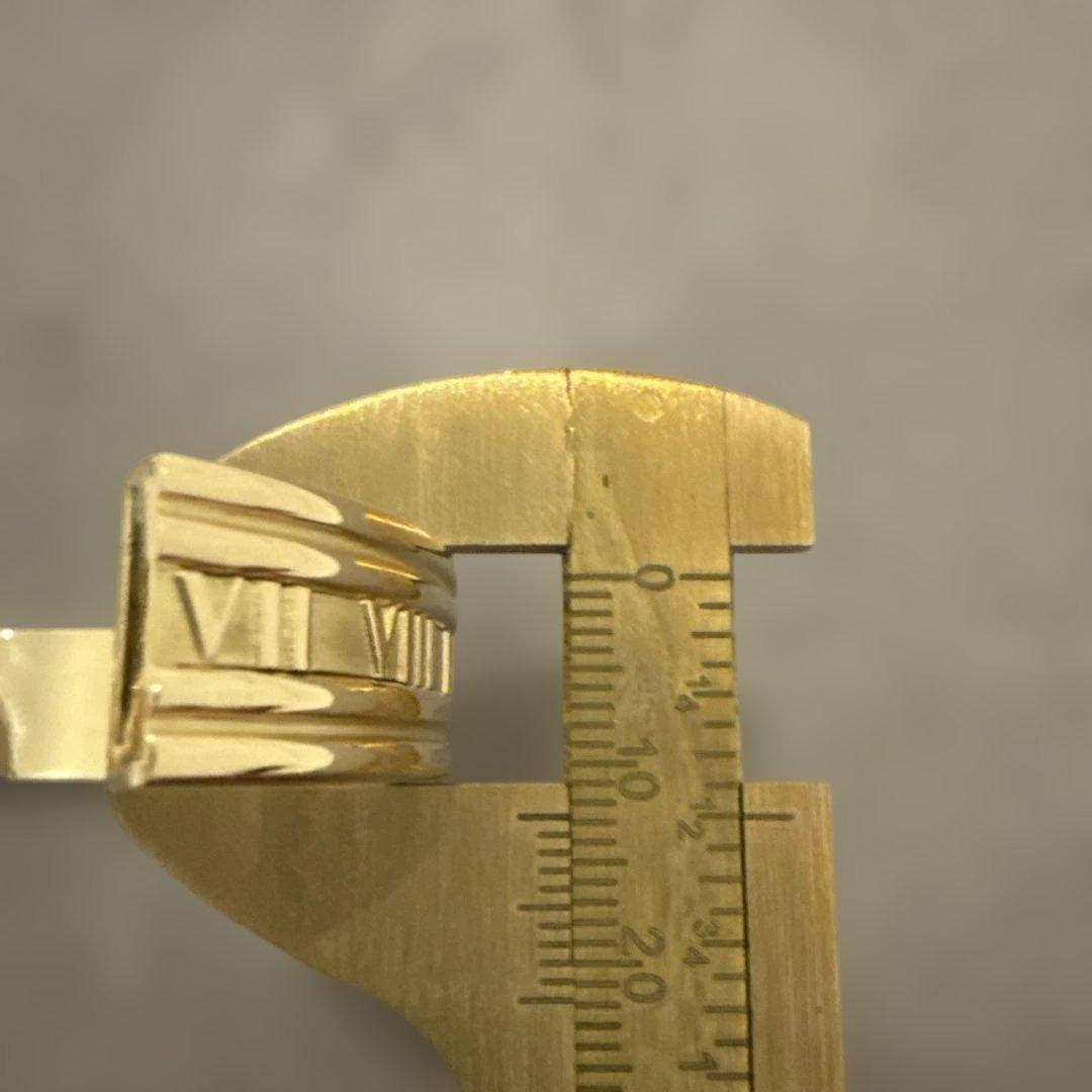 【廃盤レア・極美品】ティファニー 金無垢 YG アトラス ブレスレット幻級