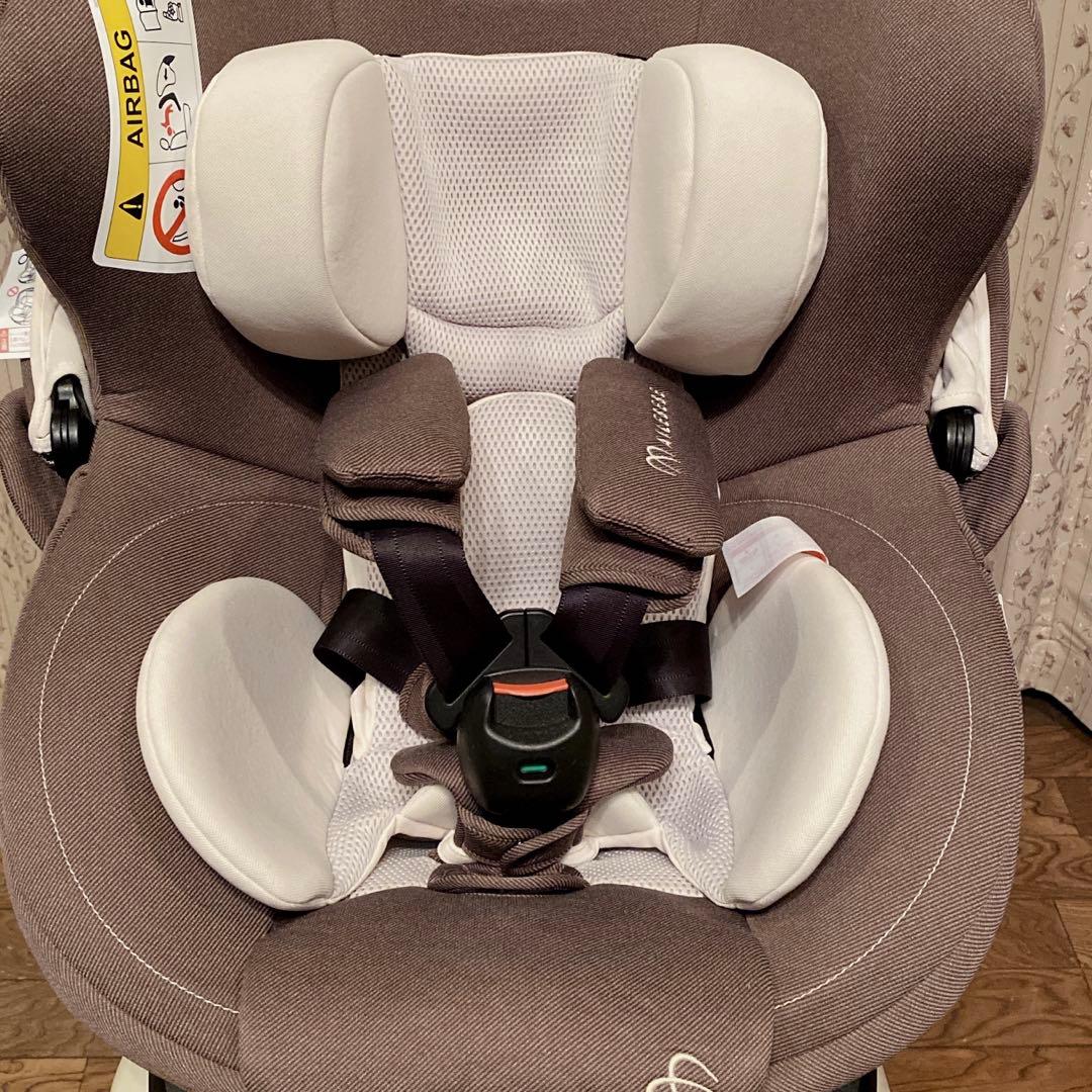 大人気✨エールべべ クルット 6i プレミアム デニムブラウン　チャイルドシート
