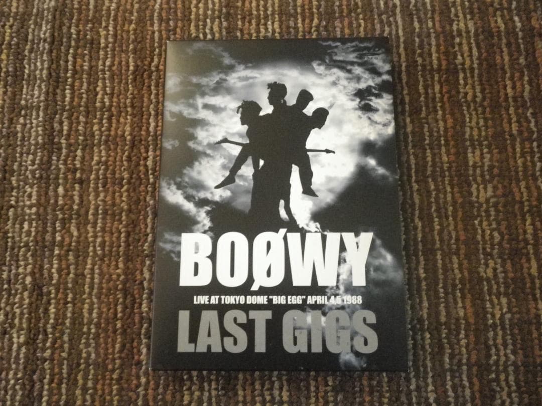 DVD BOOWY ボウイ LAST GIGS 1988 ライブ 東京ドーム - メルカリ