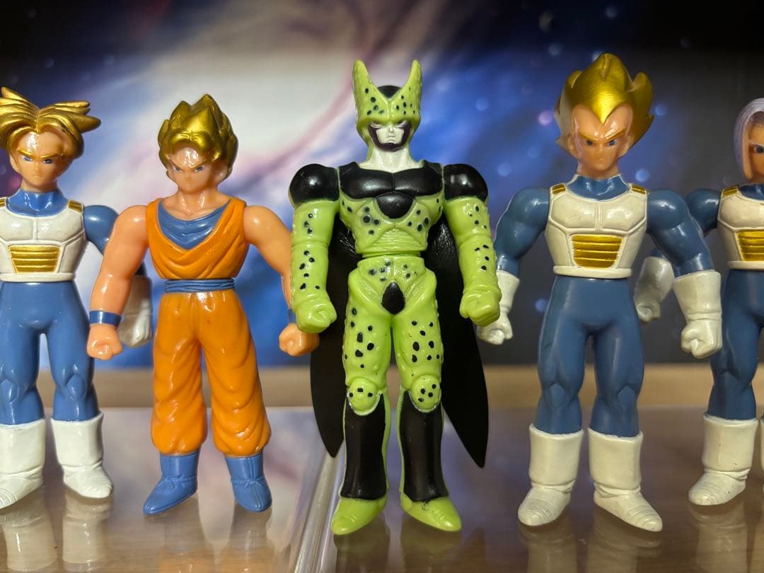 ☆1992年当時物 ドラゴンボールZ ソフビキット6種セット