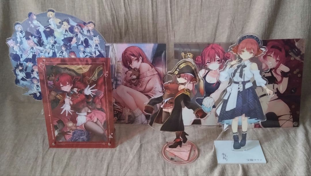 宝鐘マリン 大量 グッズ まとめ売り ホロライブ あかさあい