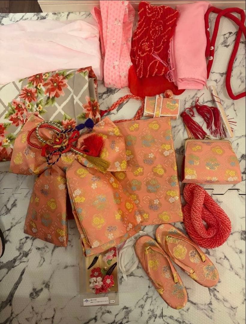 現行品京都みさやま　定価33,800円 七五三 16点フルセット 子供用着物