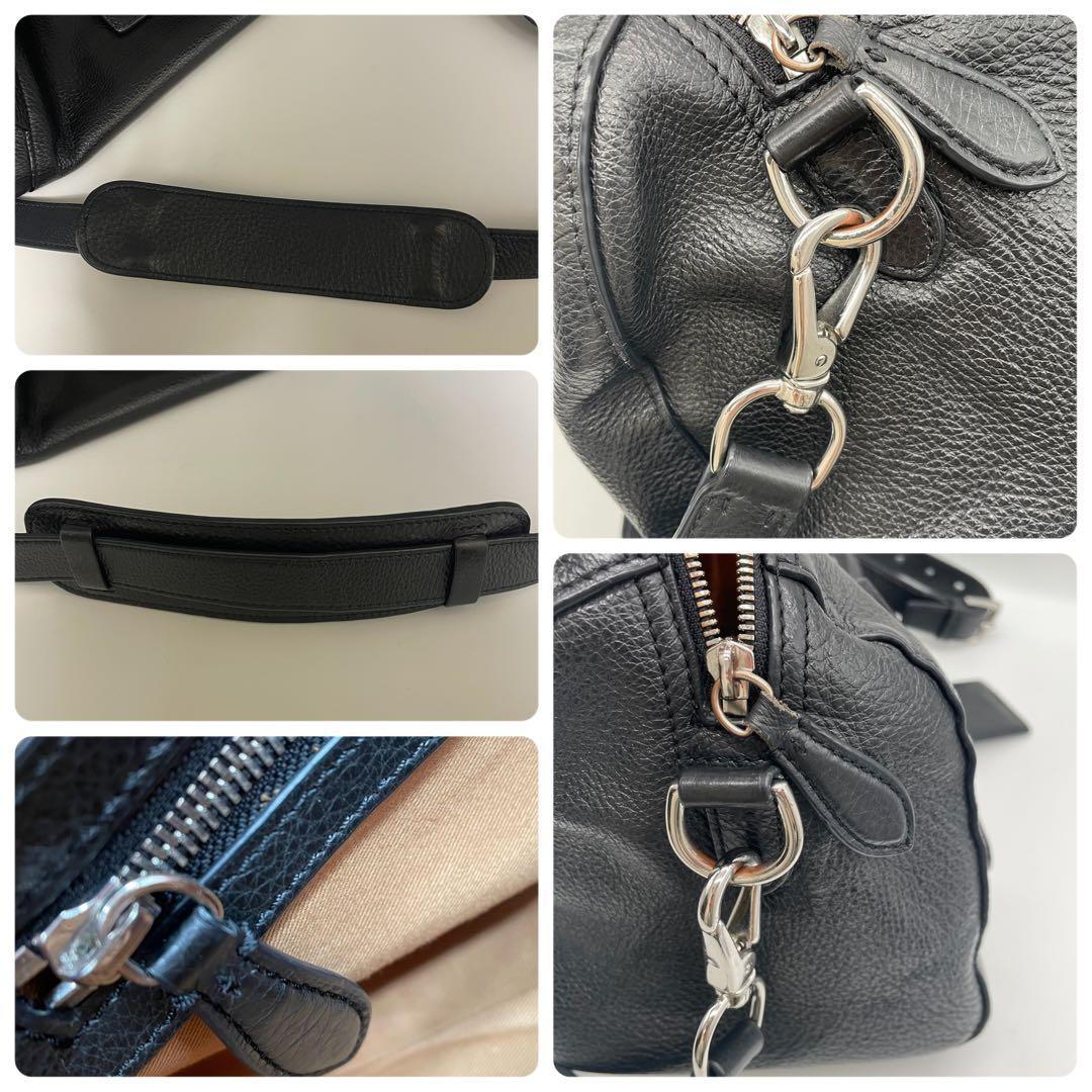 RALPH LAUREN ラルフローレン レザー 2way ミニボストンバッグ