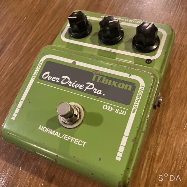 【田中太郎】Maxon OD-820 オーバードライブペダル(キク5）