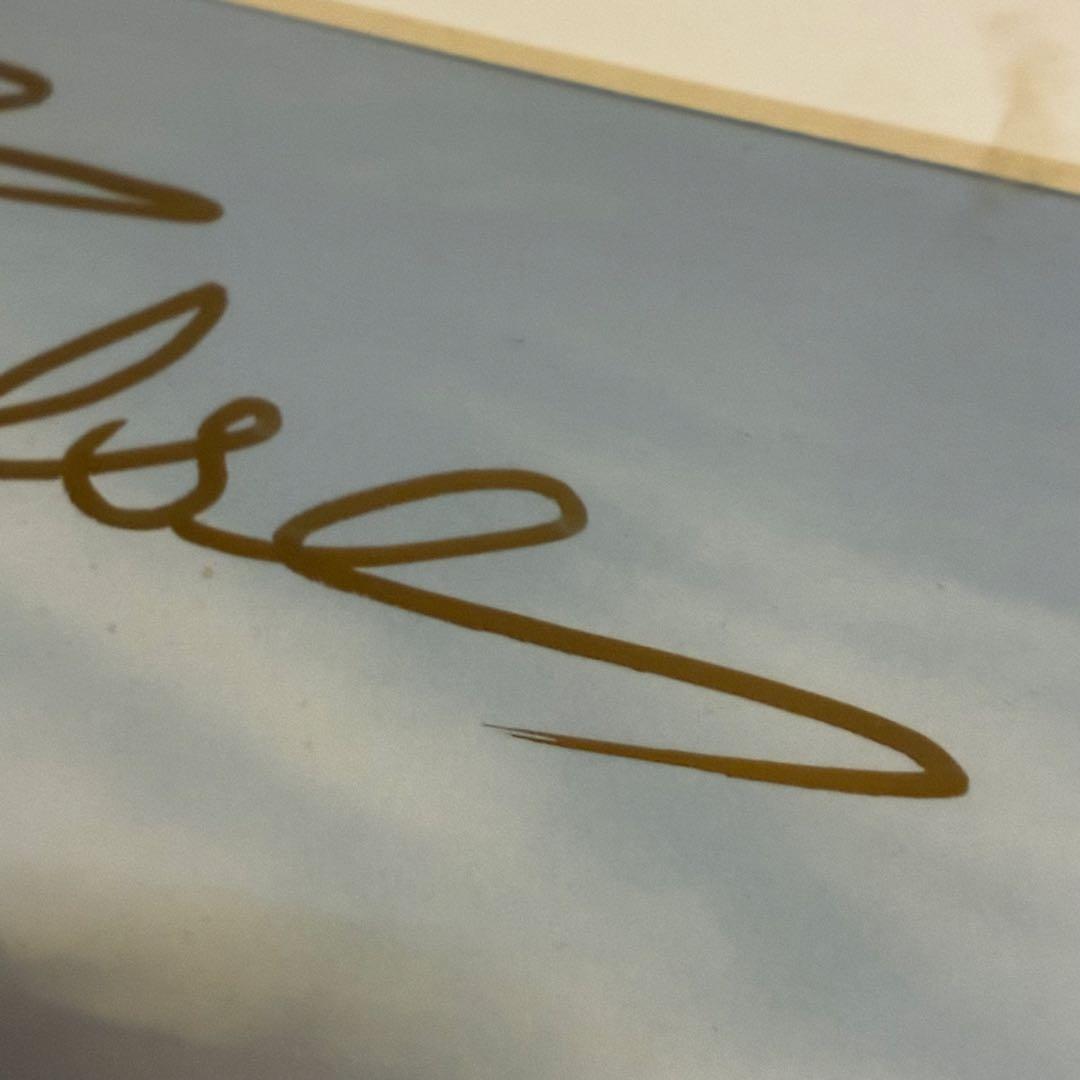 モ*ん様 【希少品】Blue Impulse アート サイン入り額縁 53×44