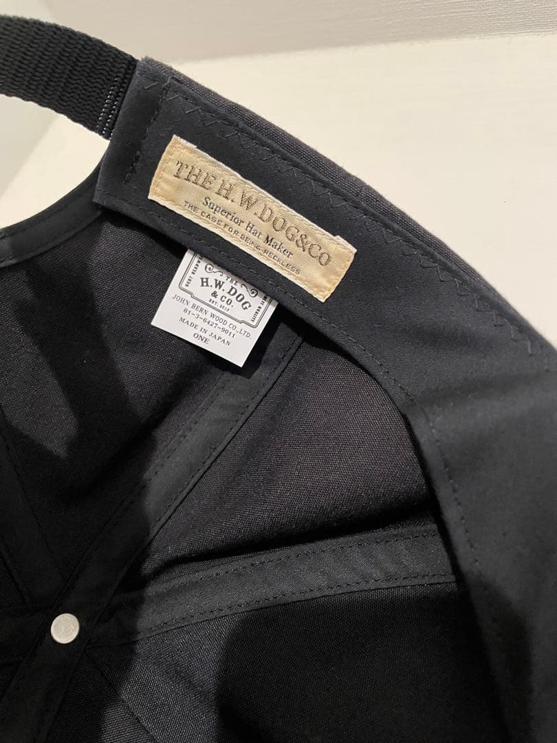 THE H.W.DOG&CO BALLCAP 未使用品