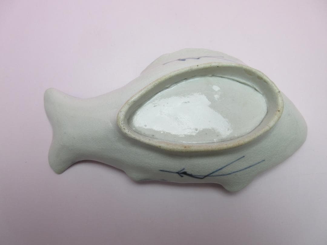 江戸中期頃 古伊万里 魚形 向付 5客 TN79 70724