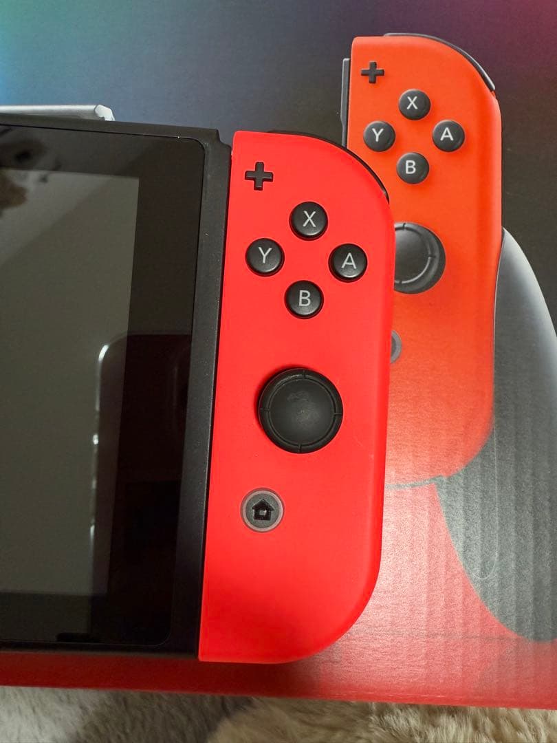 Switch 本体美品完品セット　バッテリー強化版　 付属品完品　任天堂スイッチ