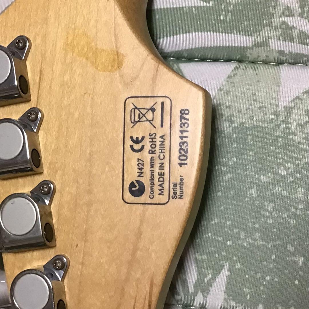 elioth guitar S305 6弦 エレキギターとケース elioth guitar S305 6弦