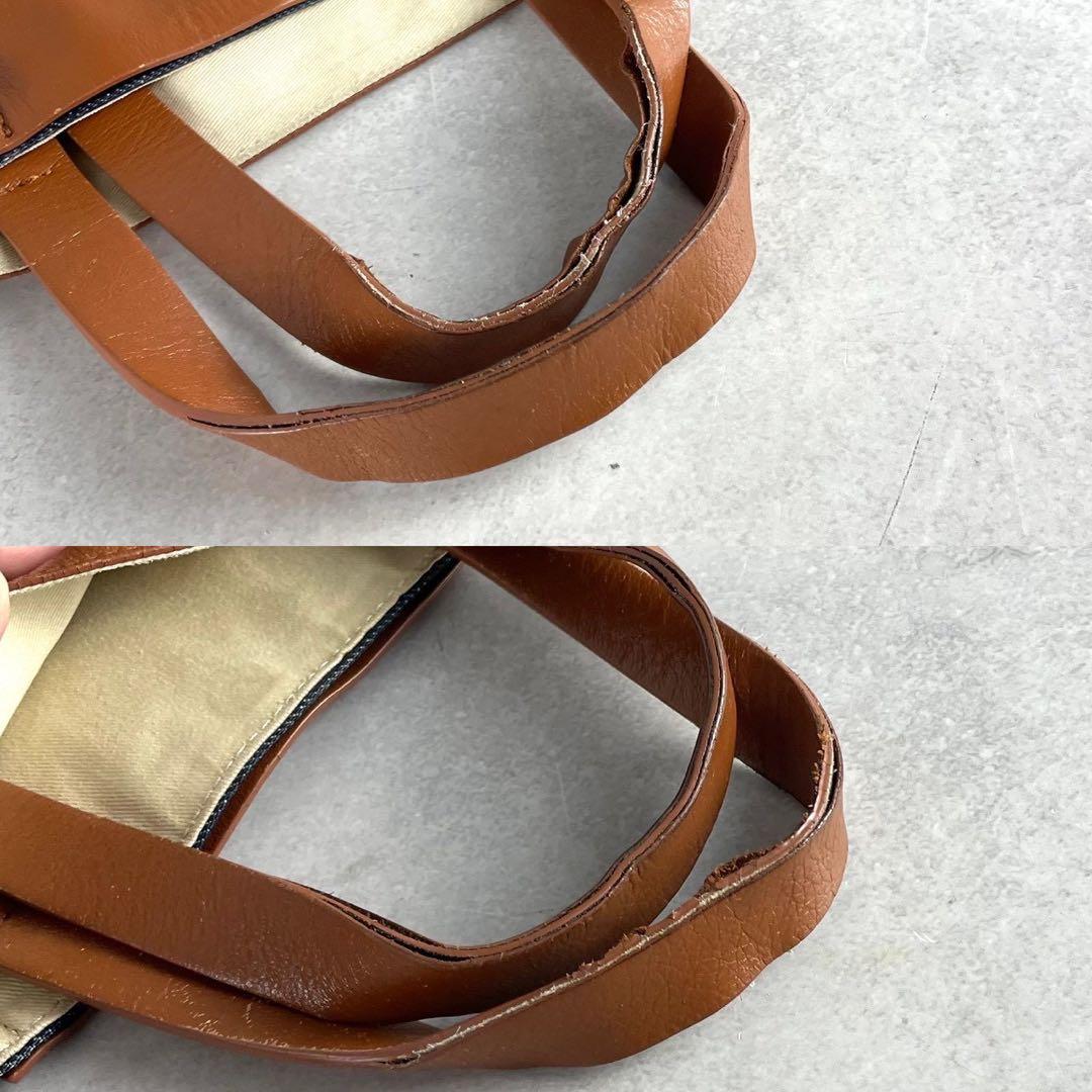 美品✨MARNI MUSEO SOFT デニム レザー A4可 トートバッグ