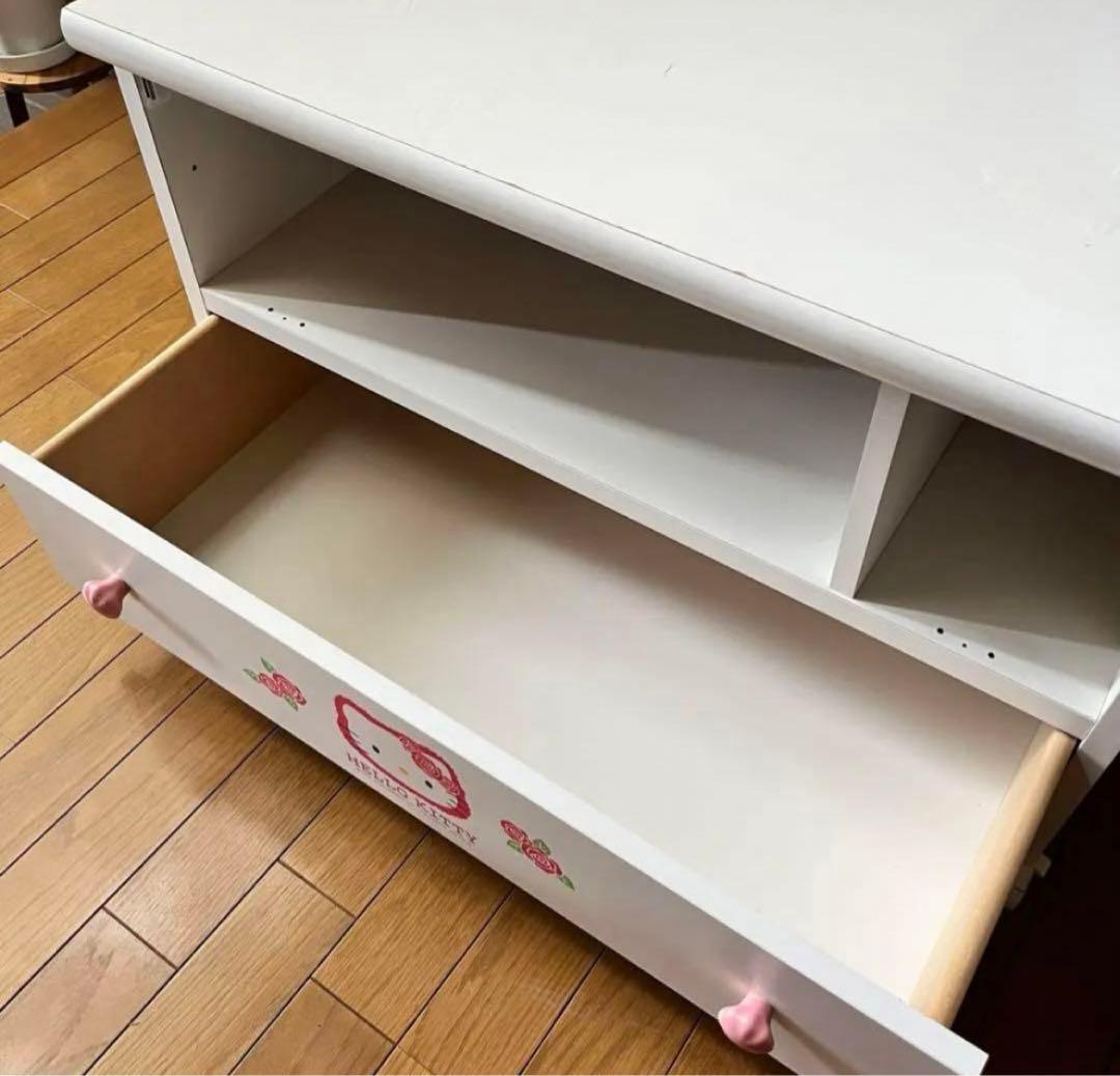 レア】ハローキティ テレビ台 TV台 テレビボード - メルカリ