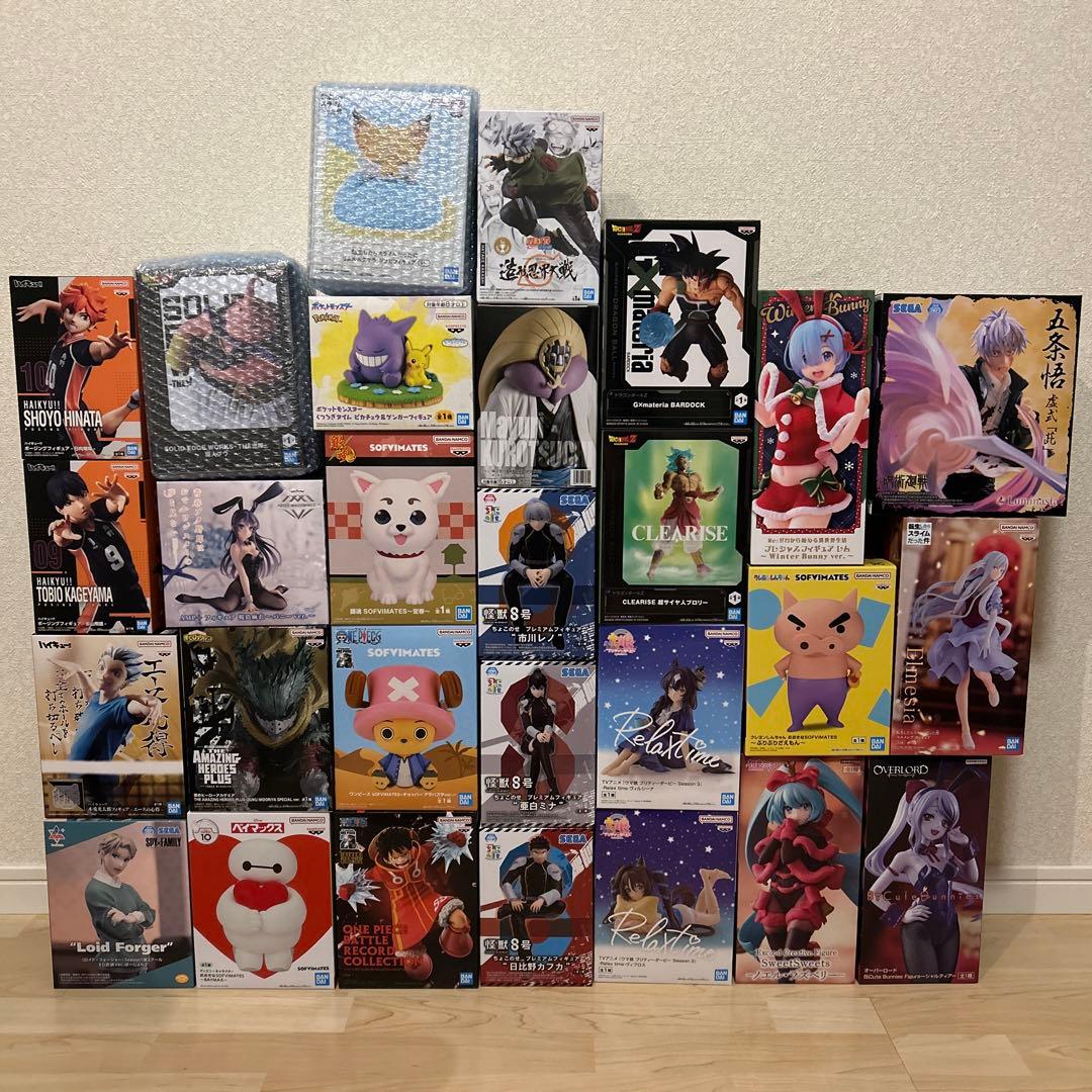 最新プライズフィギュアまとめ売り！28体セット！