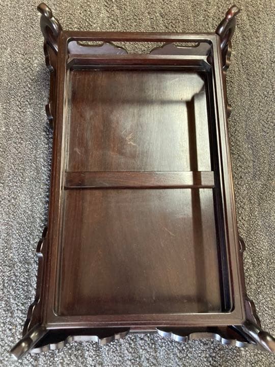 紫檀卓 花台 木箱有り - www.properties-gate.com