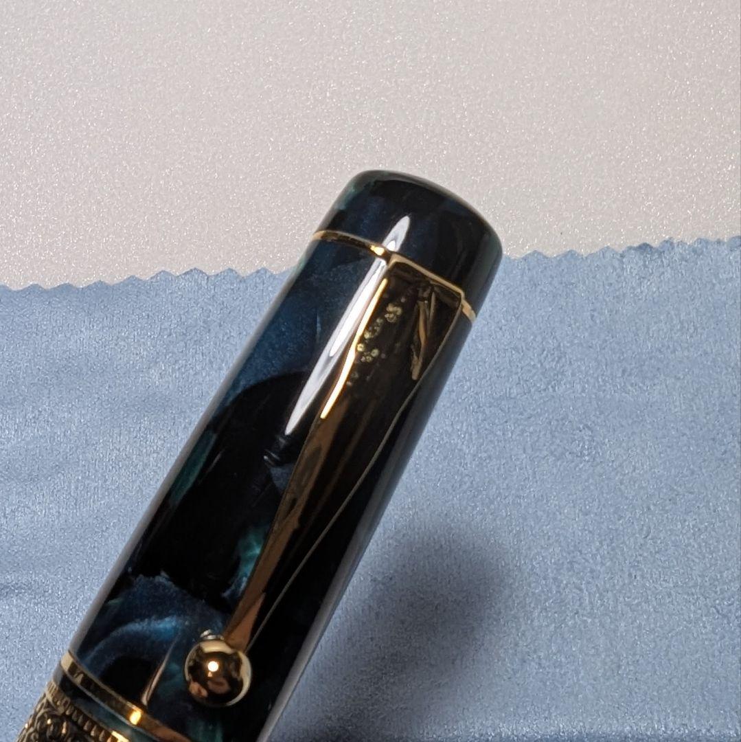 Pent 万年筆 シンフォニー エメラルド 森の精霊 F 細字