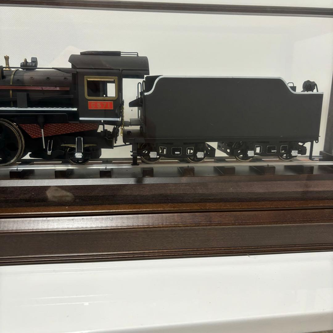 引き取り限定⭐︎昭和天皇のお召機関車 C571 鉄道模型　蒸気機関車
