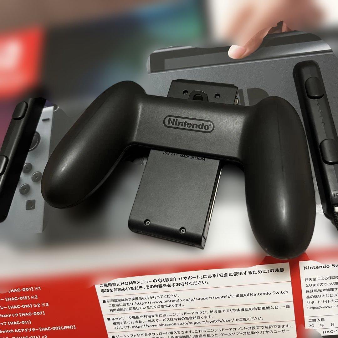 Nintendo Switch グレー ブラック 黒 ニンテンドースイッチ 初期