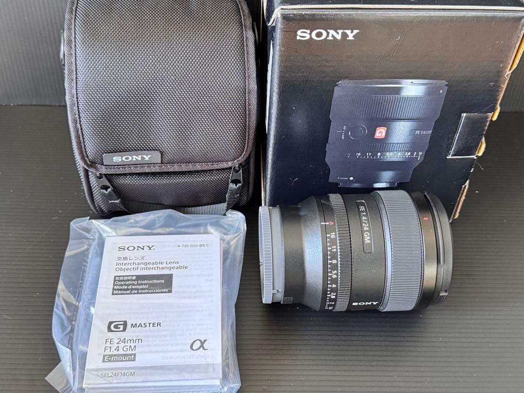 SONYα 交換用レンズ FE24mm F1.4GM広角焦点レンズ新品未使用