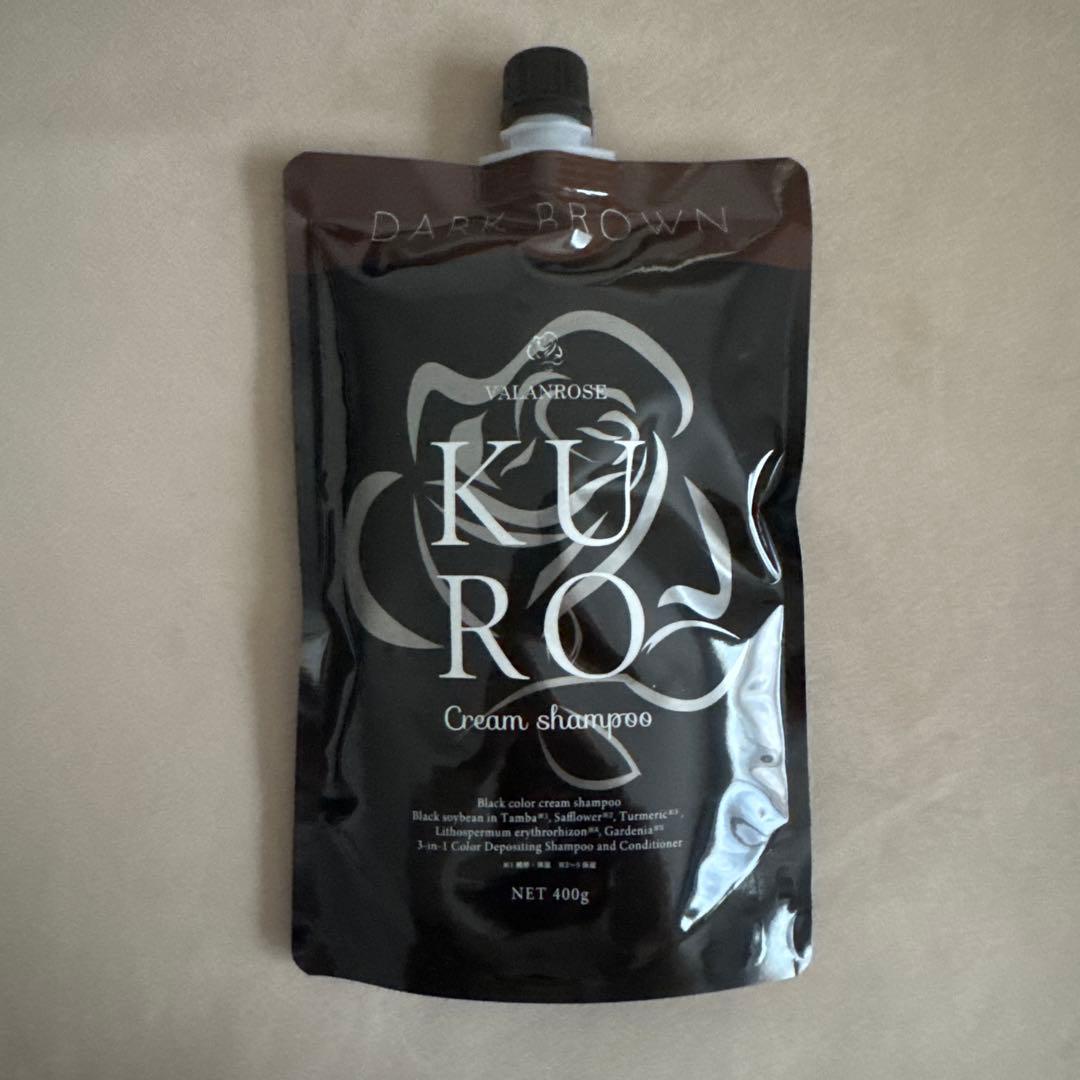 VALANROSE Kuro Cream Shampoo ダークブラウン - メルカリ