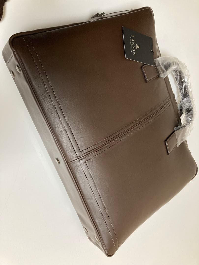 ランバンコレクション サントル レザービジネスバッグ 286502 定価5万円