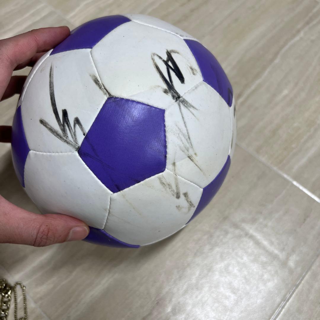 △2-5△サンフレッチェサインボール レア 選手 広島 サッカー