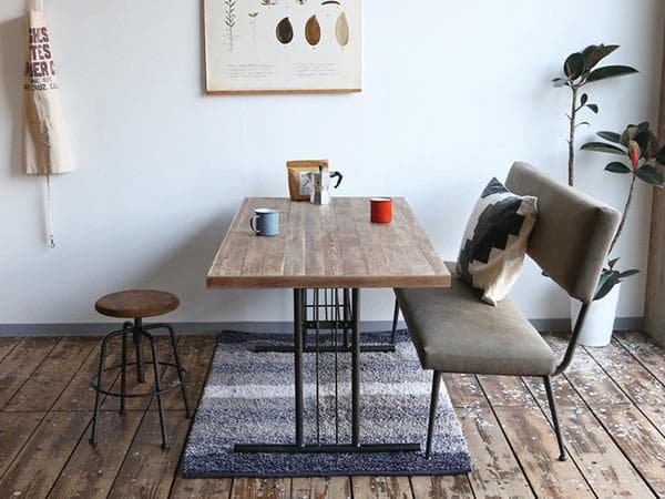 [送料込]グリット2 LD テーブル 1400　クラッシュゲート ダイニング