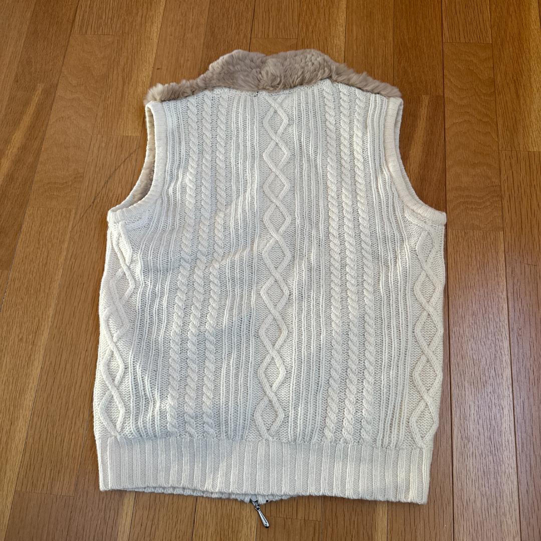 ZOY　ゾーイ　ラビットファーベスト